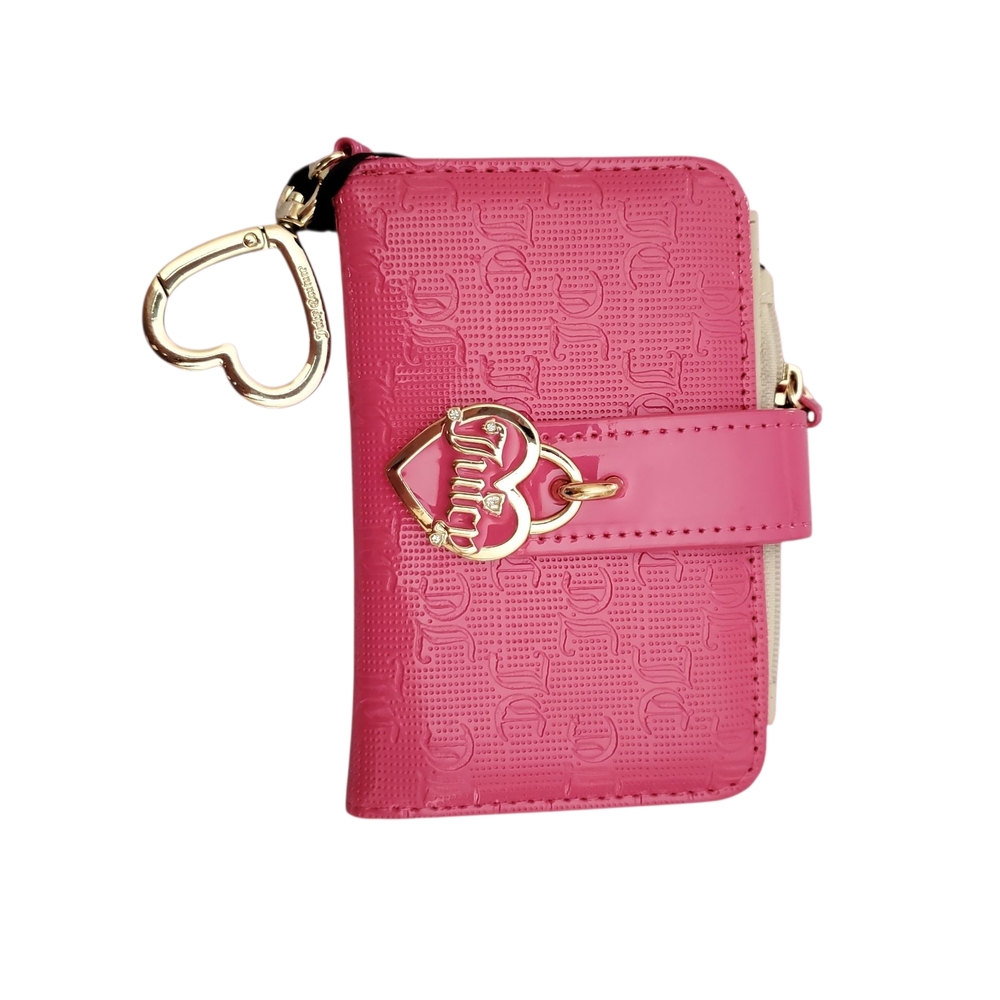 * New Cute Juicy Couture Pink Charm Card Wallet